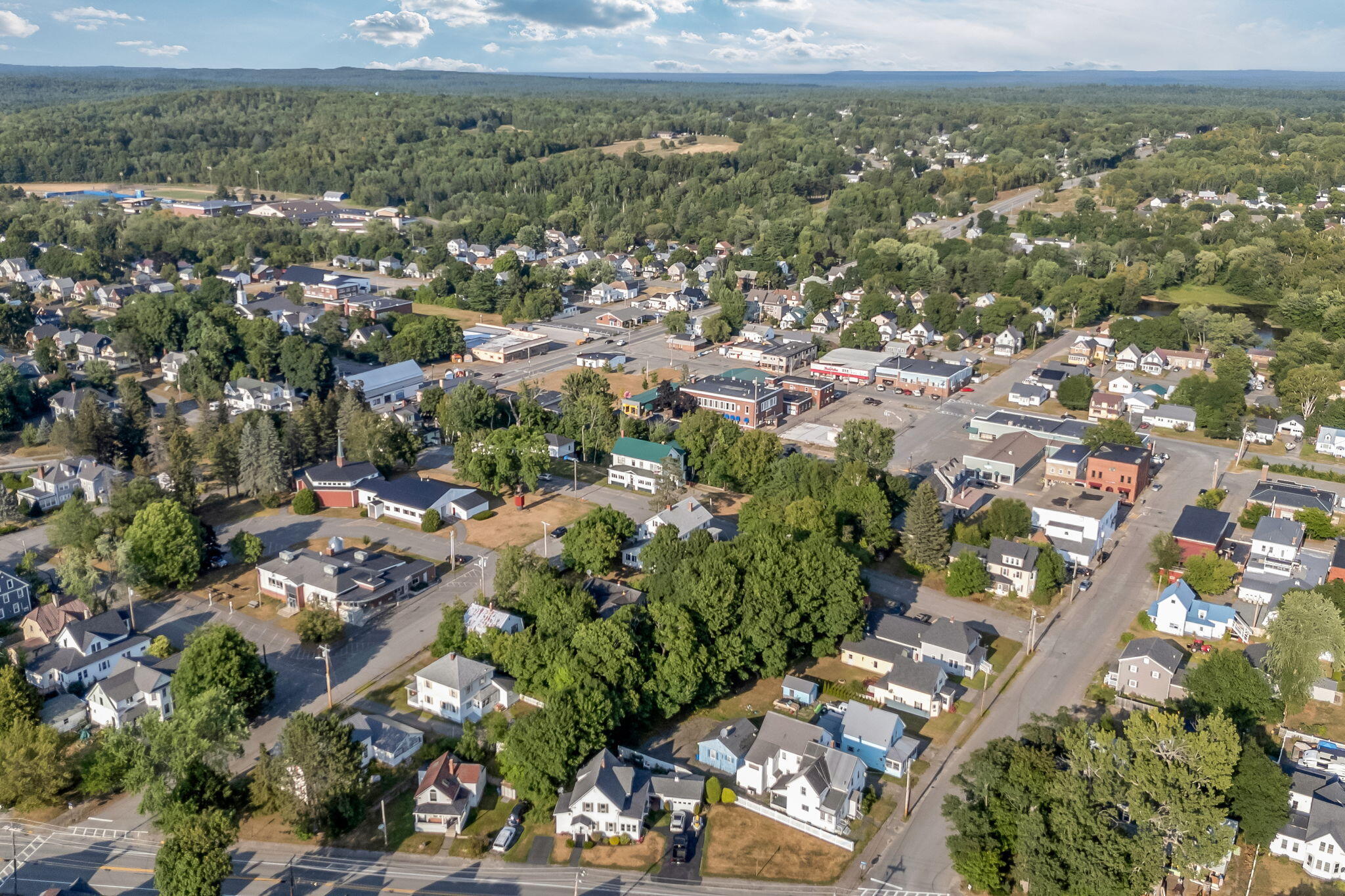 4 Hill Street Millinocket, ME 04462 - Photo 61 of 66 Aerial View