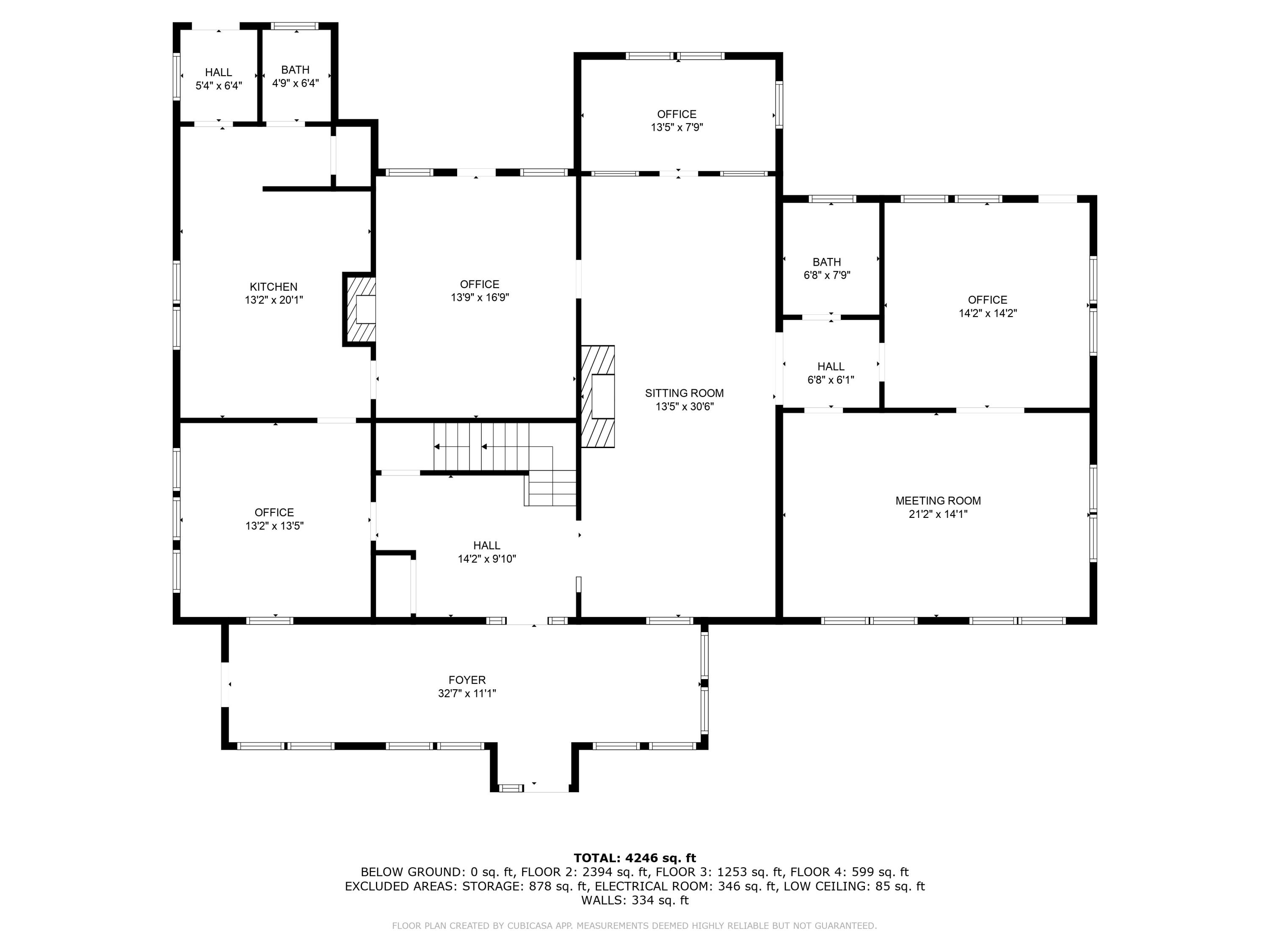 4 Hill Street Millinocket, ME 04462 - Photo 62 of 66 Main level 4 Hill Street Floorplan_