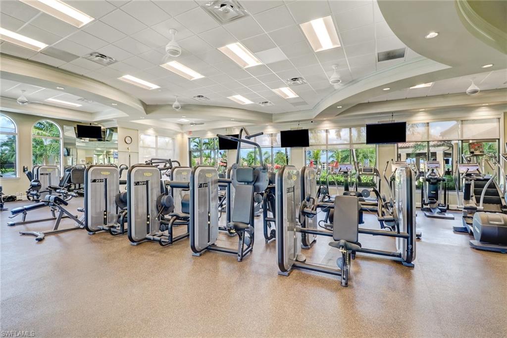 28529 Westmeath Court Bonita Springs, FL 34135 - Photo 36 of 49 a view of a room with gym equipment