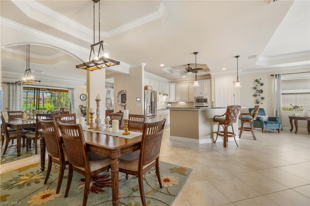 28529 Westmeath Court Bonita Springs, FL 34135 - Photo 5 of 49 a view of a dining room and livingroom view