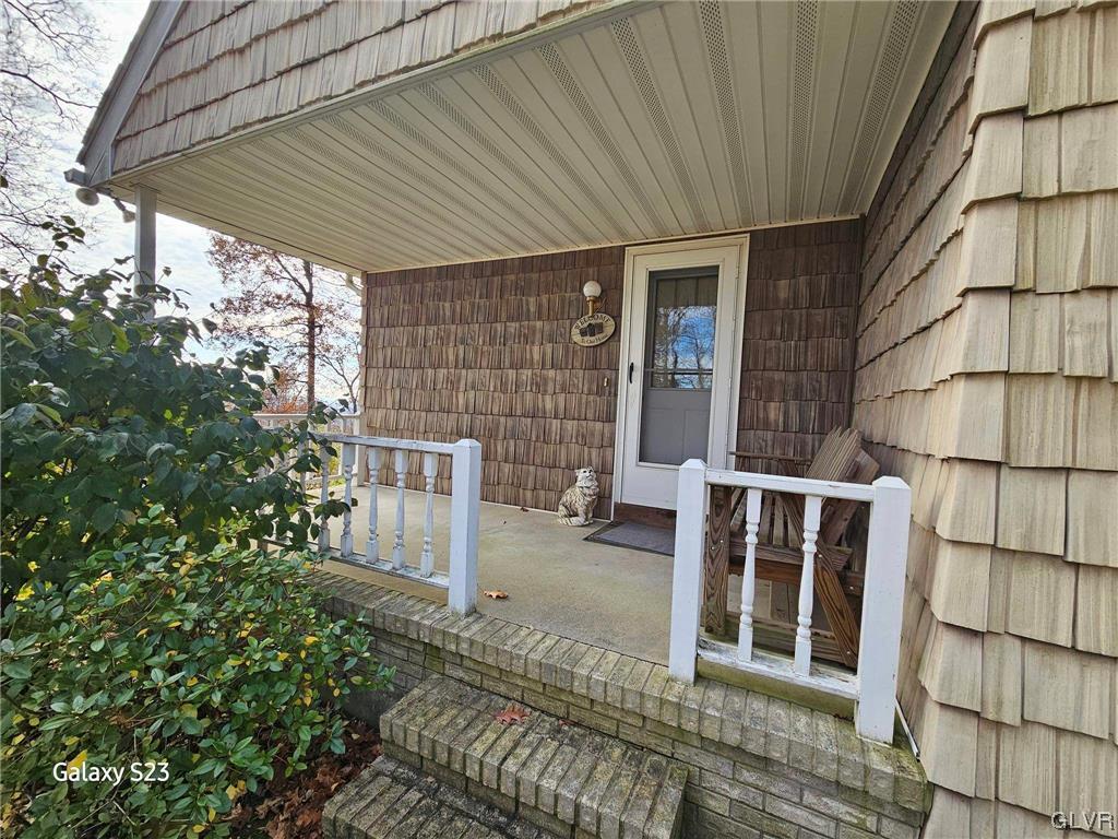 2801 Valley View Drive Bangor, PA 18013 - Photo 10 of 30 a view of a porch with a bench