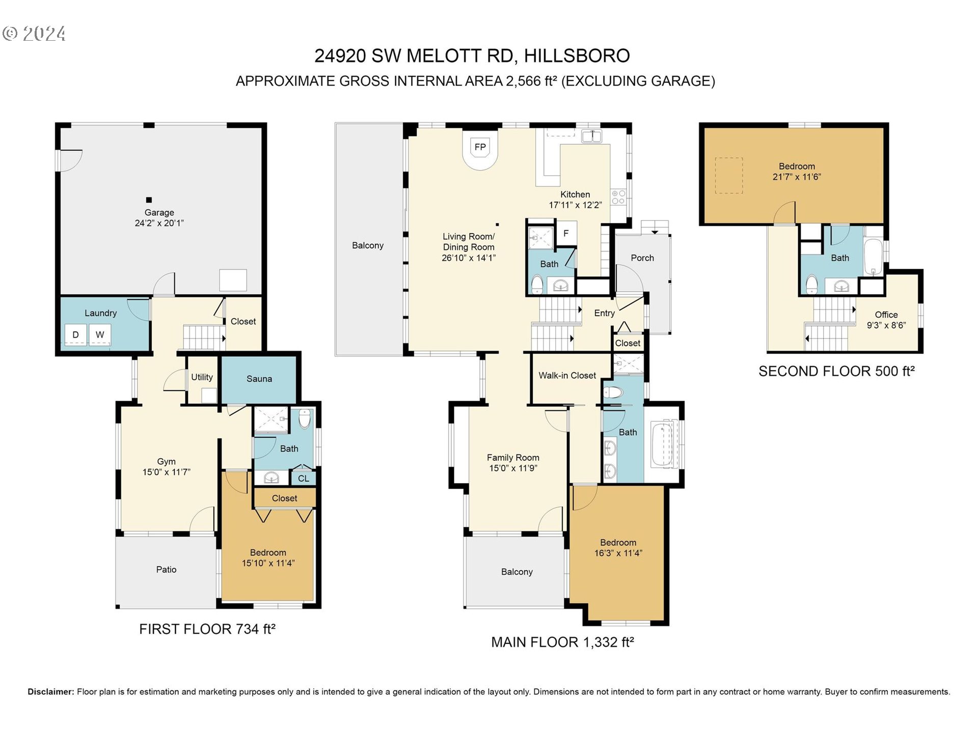 24920 Southwest Melott Road Hillsboro, OR 97123 - Photo 45 of 47 Floor Plan