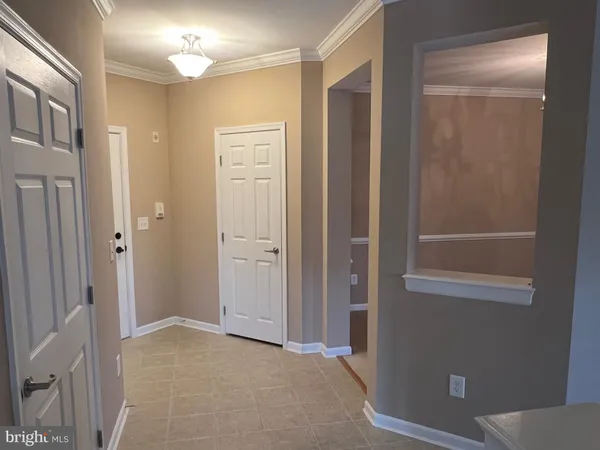 a view of closet area