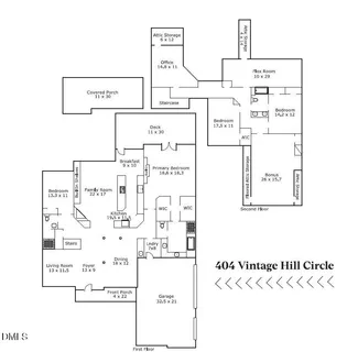 $975,000 | 404 Vintage Hill Circle, Apex, NC 27539