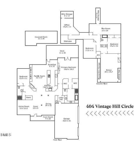 $925,000 | 404 Vintage Hill Circle, Apex, NC 27539