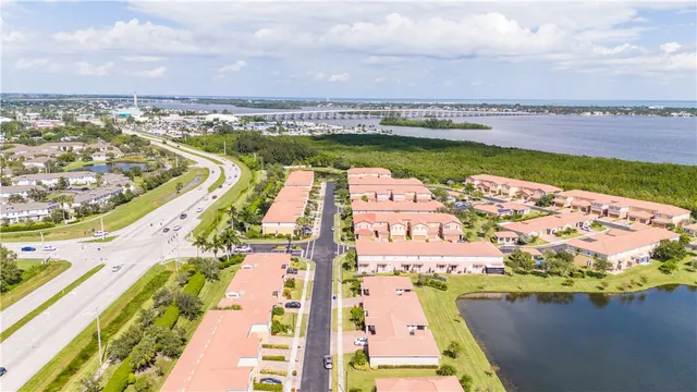 a view of a porch with a big yard