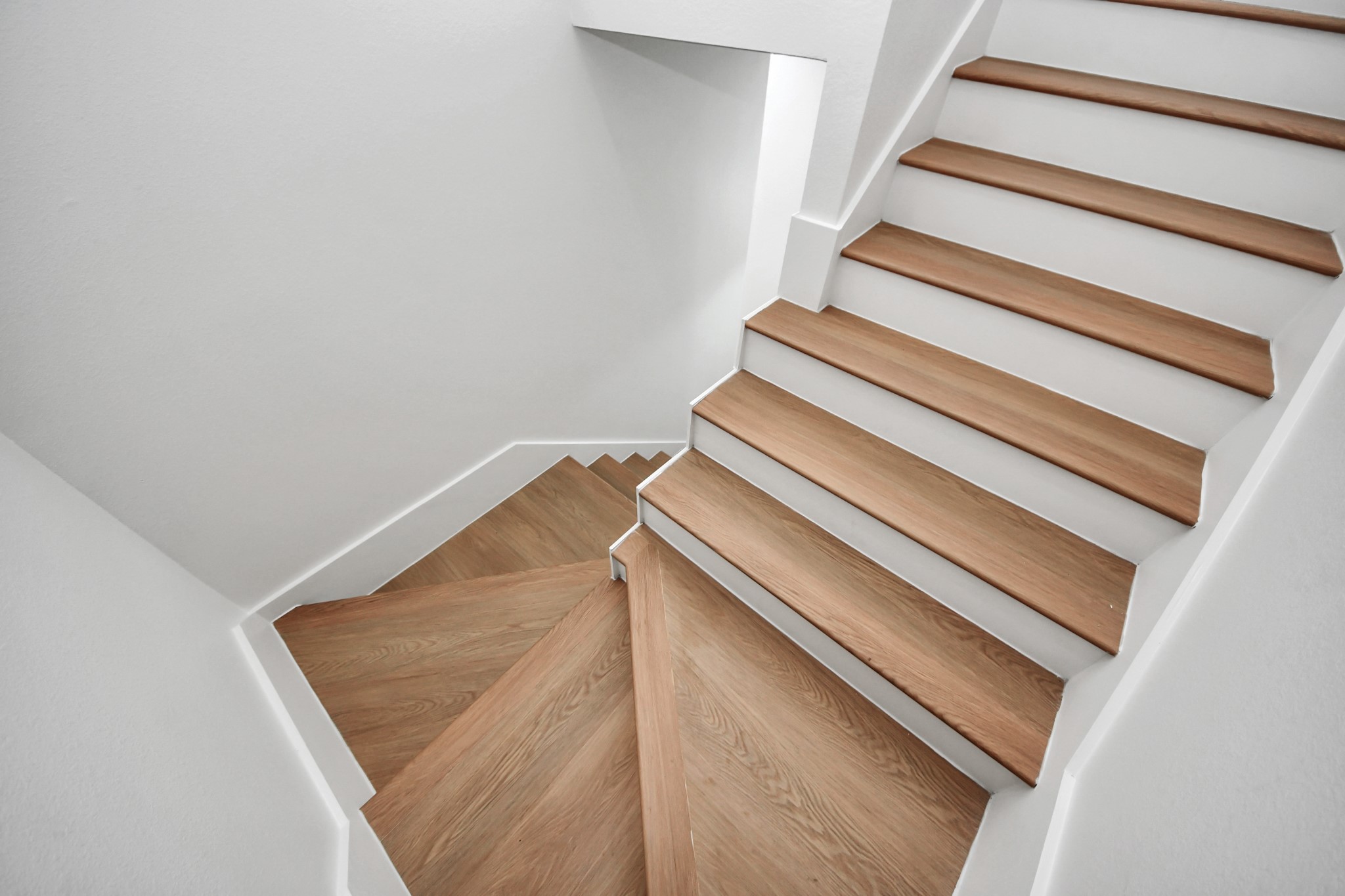 5226 Ricky Street Houston, TX 77033 - Photo 37 of 50 a view of wooden staircase