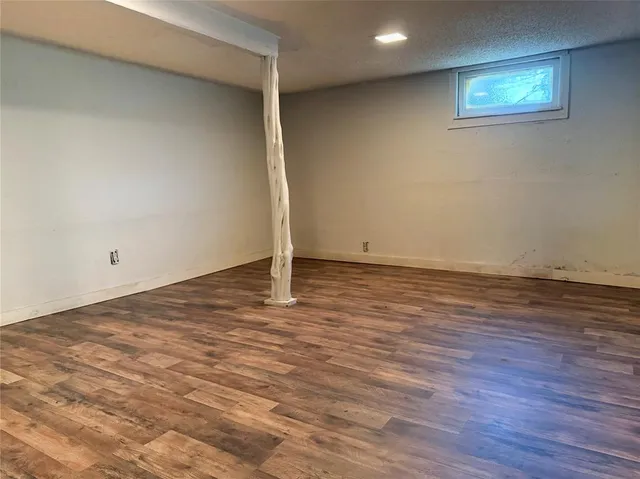 a view of empty room