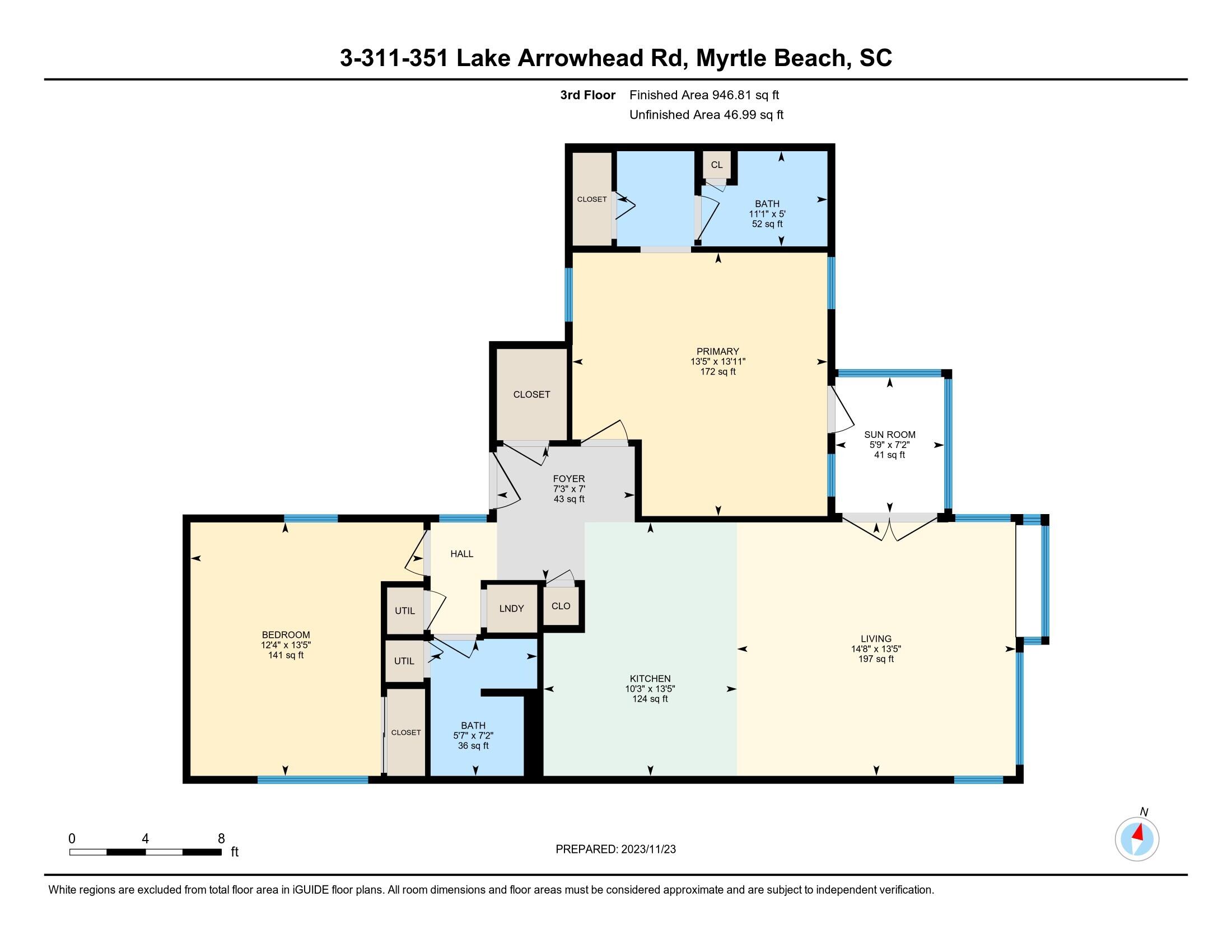 351 Lake Arrowhead Road, Unit 3311 Myrtle Beach, SC 29572 - Photo 43 of 43 Floorplan