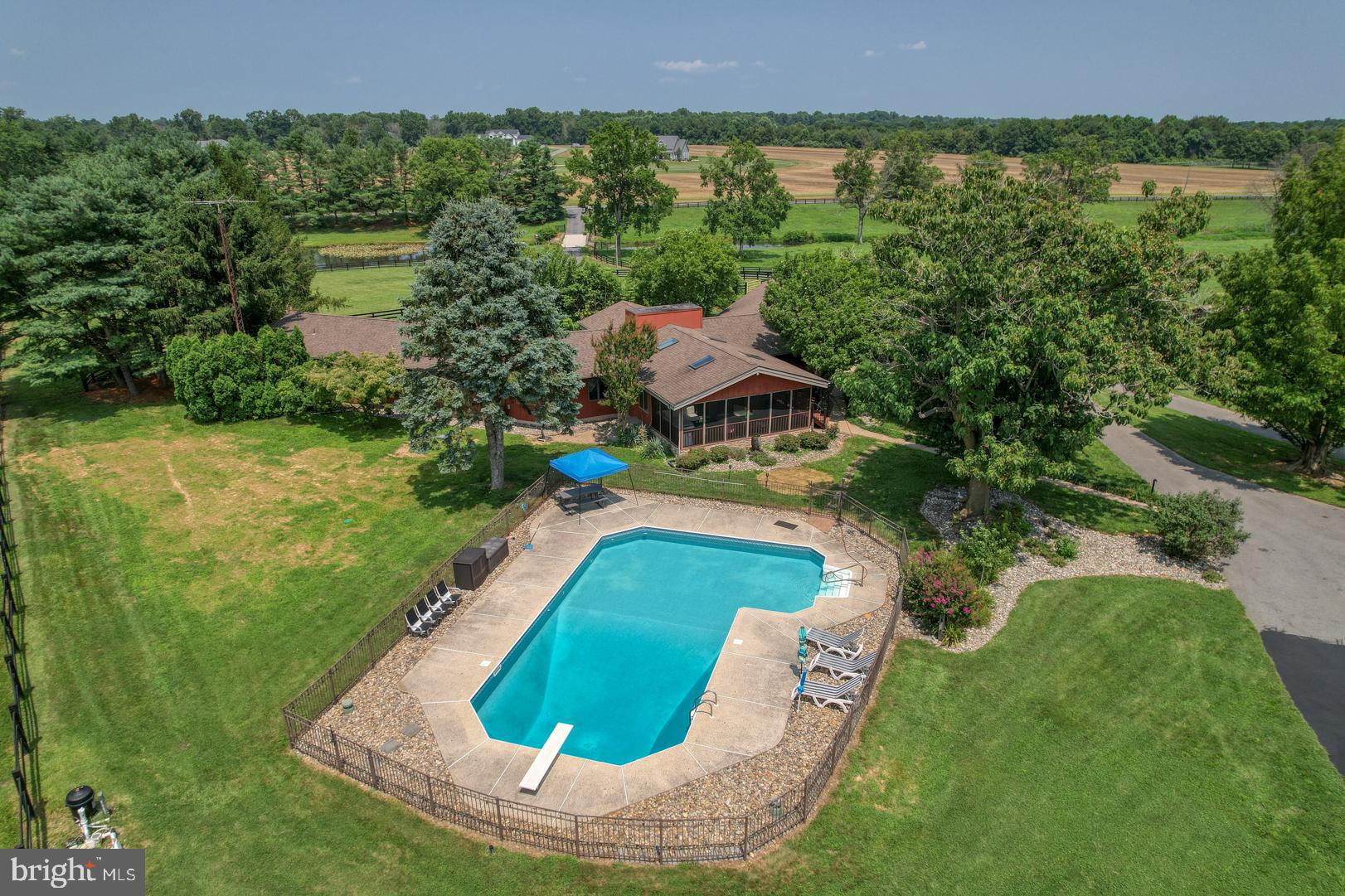 952 Churchtown Road Middletown, DE 19709 - Photo 4 of 100 Aerial View of the Pool