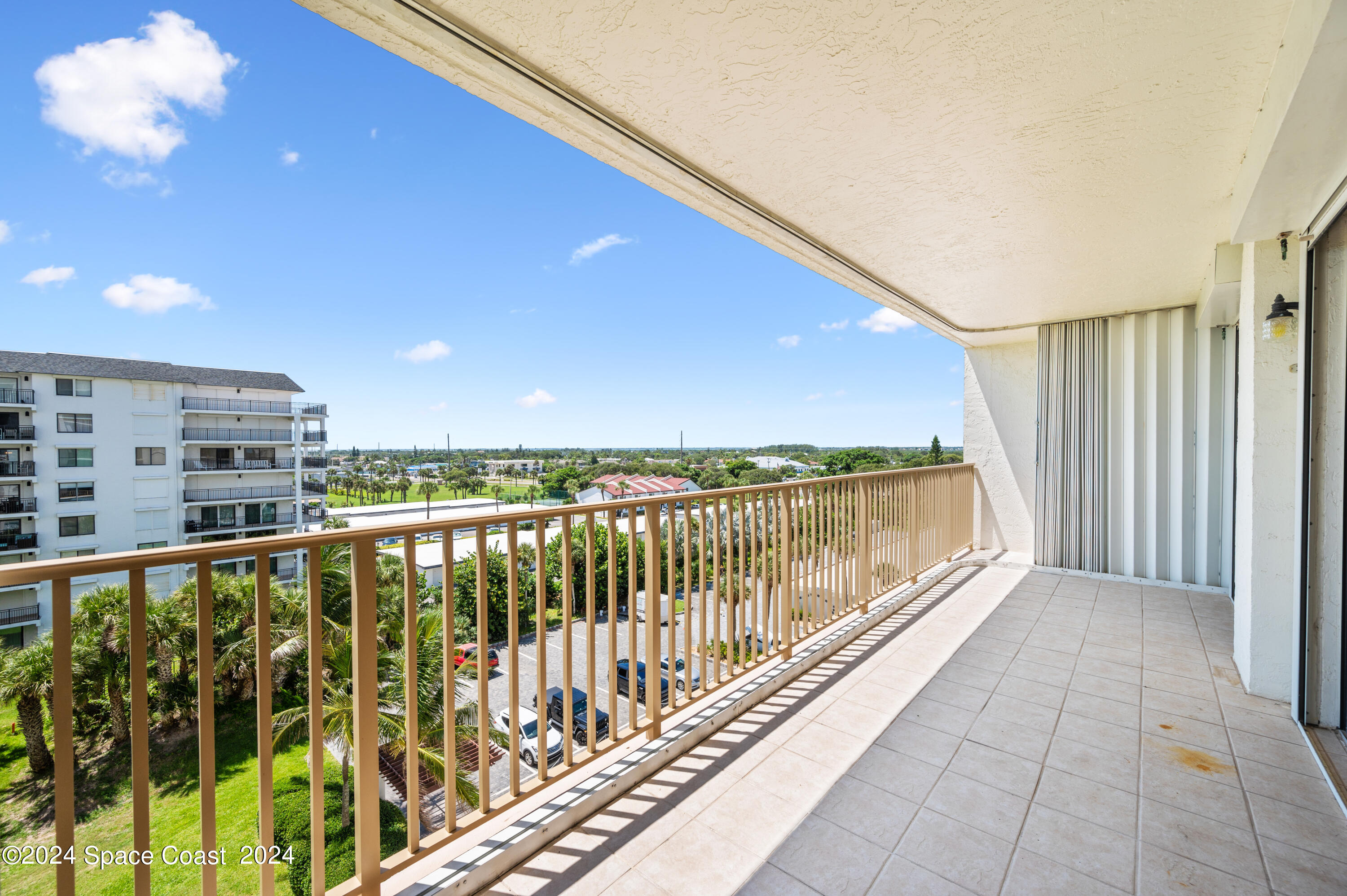 750 North Atlantic Avenue, Unit 608 Cocoa Beach, FL 32931 - Photo 29 of 39 a view of balcony with furniture