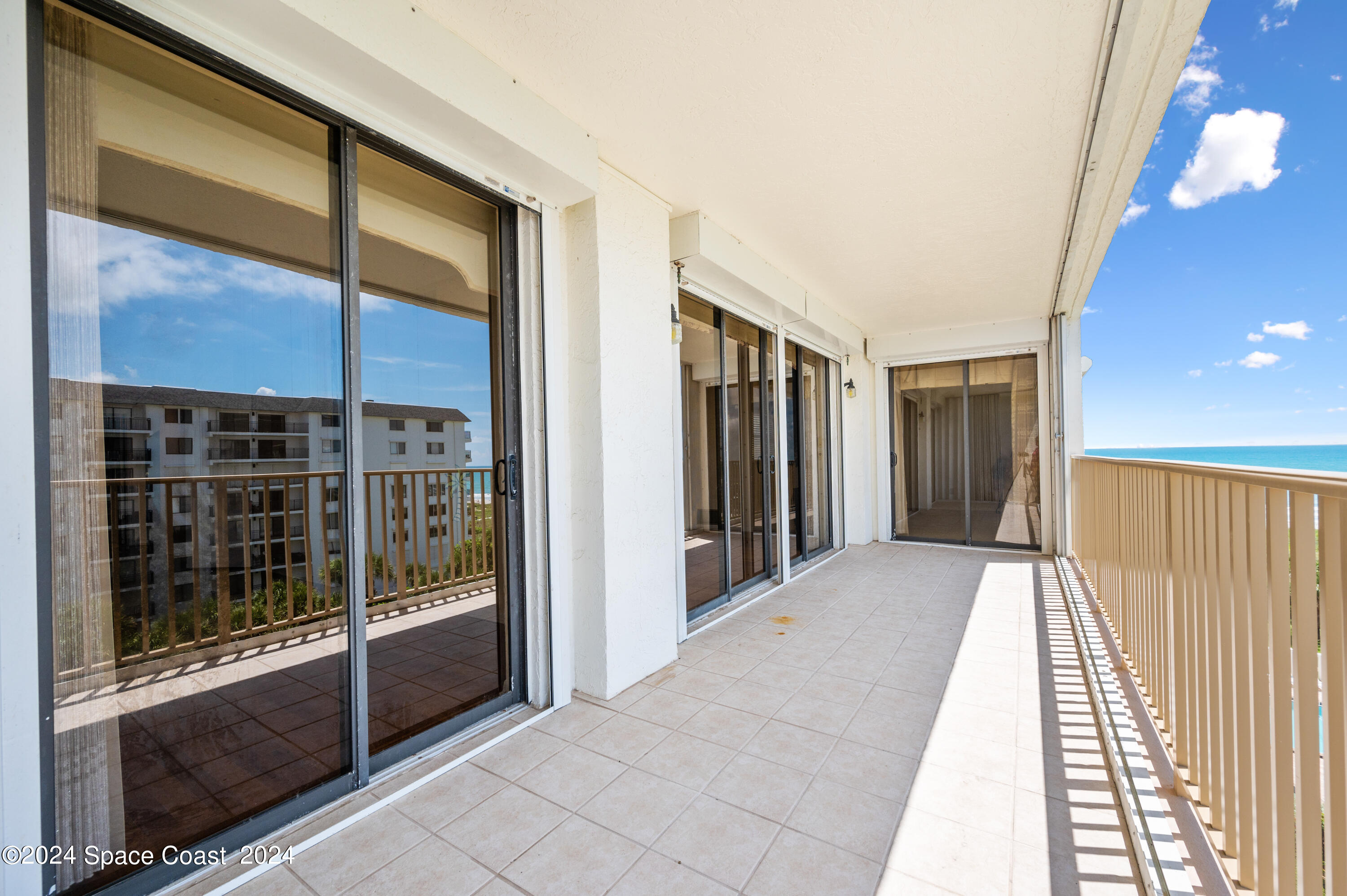 750 North Atlantic Avenue, Unit 608 Cocoa Beach, FL 32931 - Photo 31 of 39 a view of a balcony
