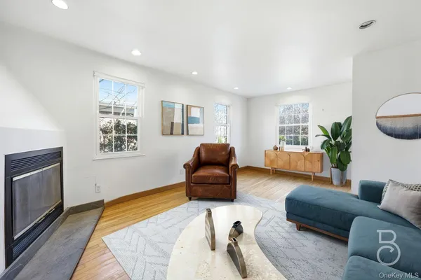 a bedroom with furniture and a couch