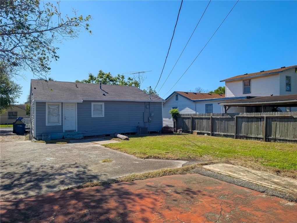 4709 Archer Drive Corpus Christi, TX 78415 - Photo 17 of 17 a front view of a house with a yard