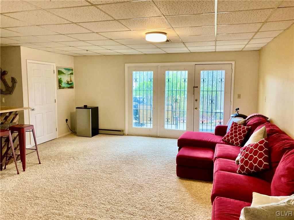 315 Spring Street Bethlehem, PA 18018 - Photo 9 of 22 Lower level with patio doors