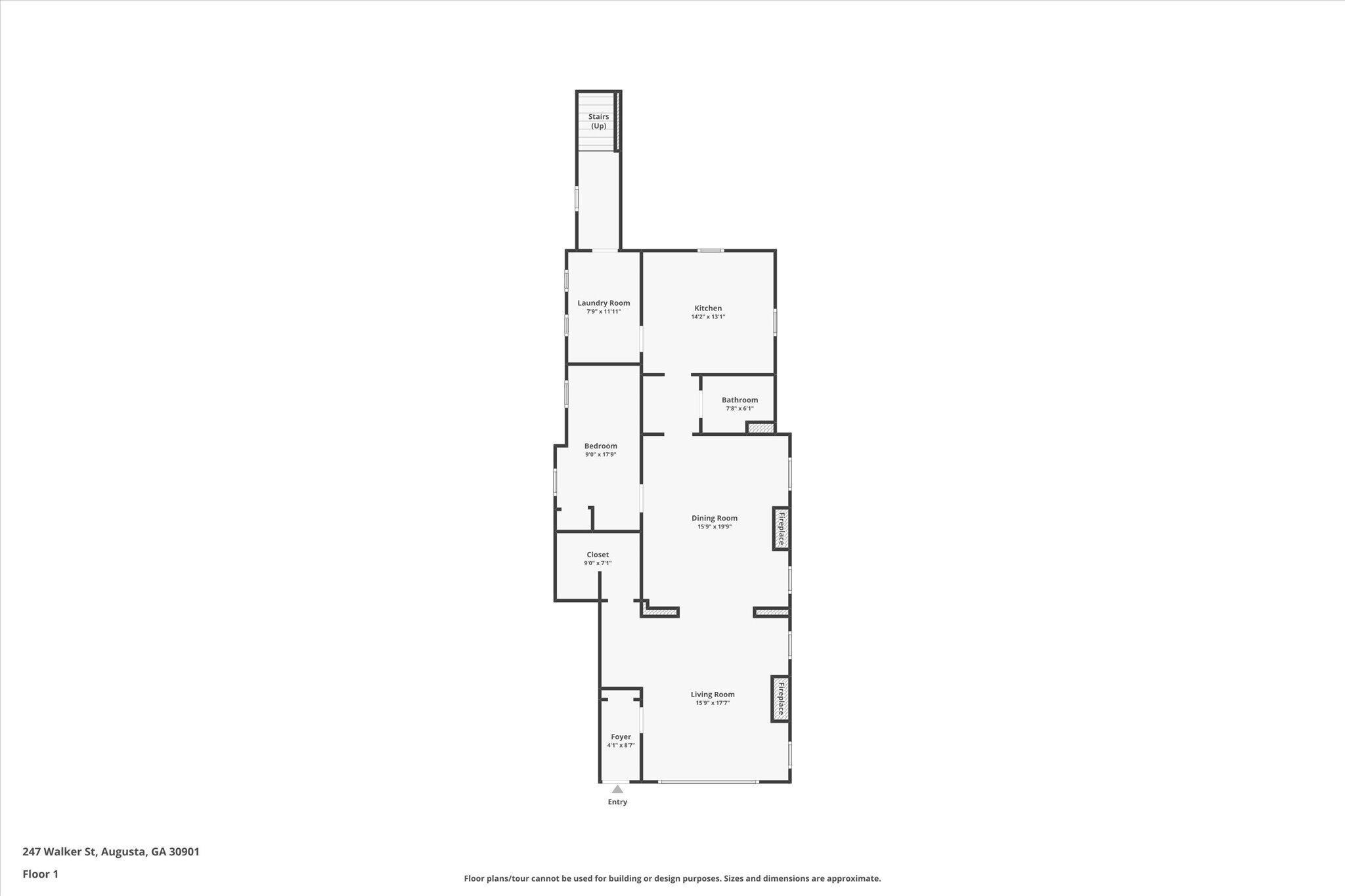 247 Walker Street Augusta, GA 30901 - Photo 35 of 39 02-Floor-1