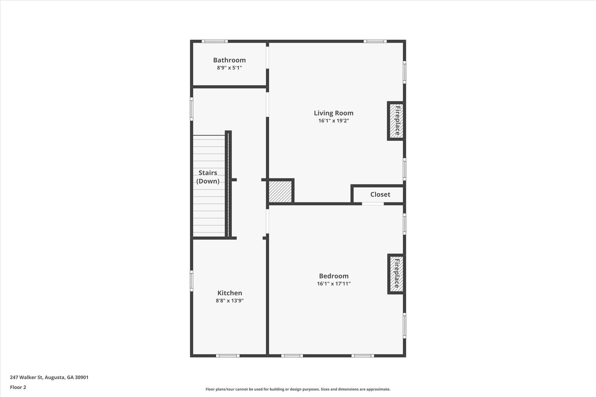 247 Walker Street Augusta, GA 30901 - Photo 36 of 39 03-Floor-2