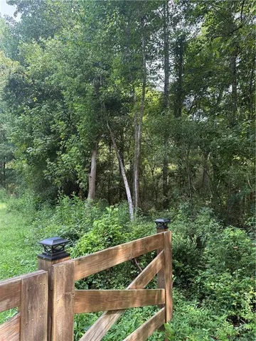 a view of outdoor space and yard