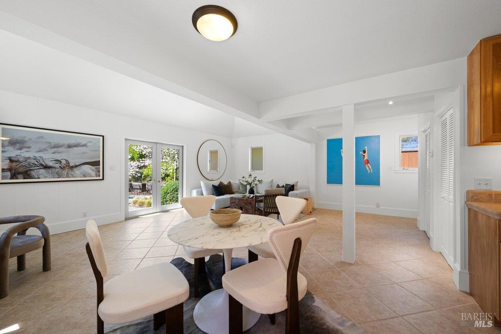 103 Reed Ranch Road Tiburon, CA 94920 - Photo 56 of 89 a view of a dining room with furniture