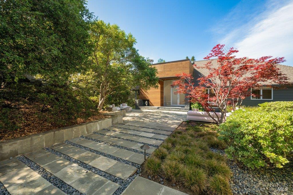 103 Reed Ranch Road Tiburon, CA 94920 - Photo 6 of 89 a view of a house with a tree