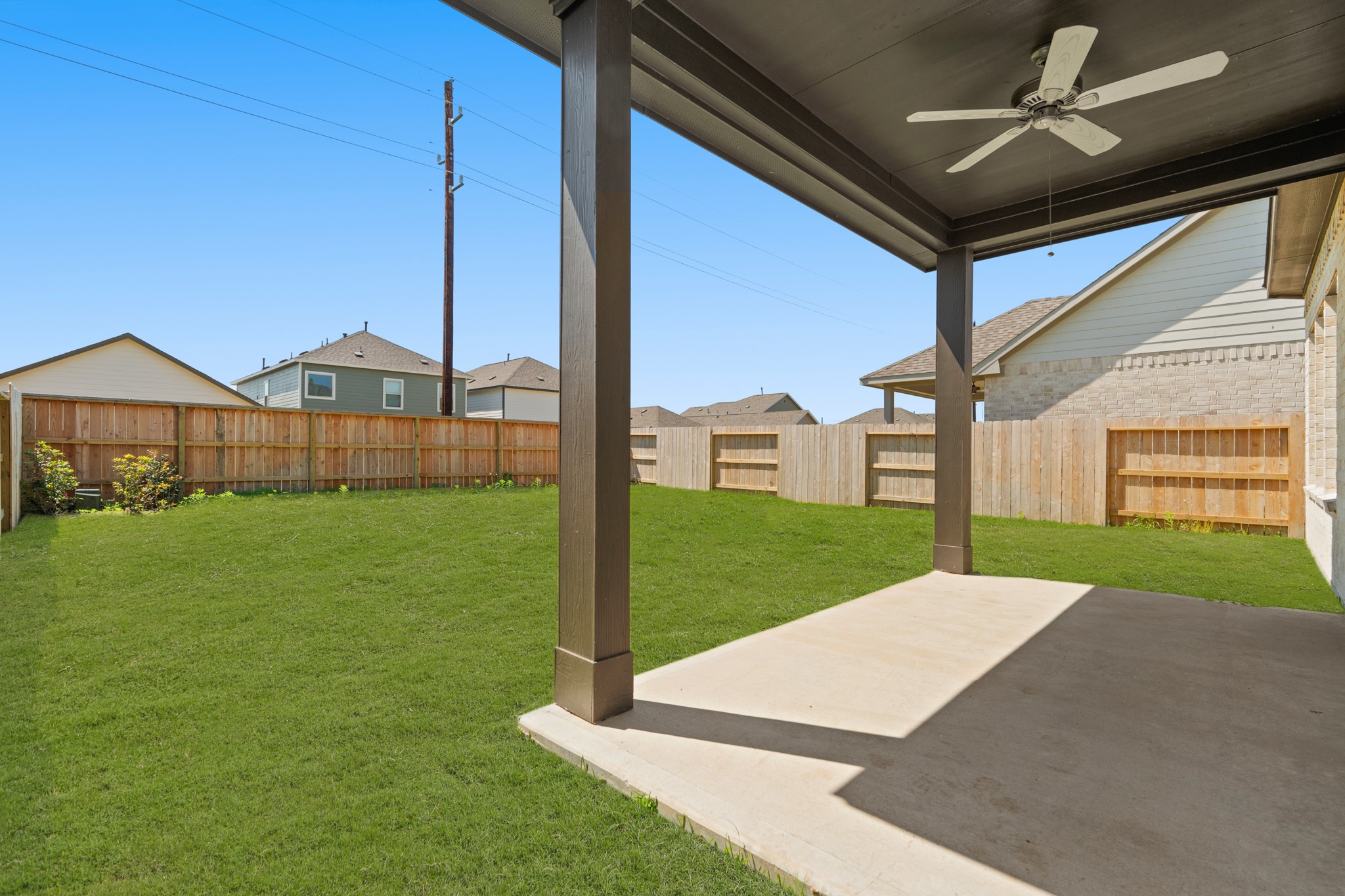 21667 Wave Holw Drive Cypress, TX 77433 - Photo 24 of 27 a view of a porch with a yard
