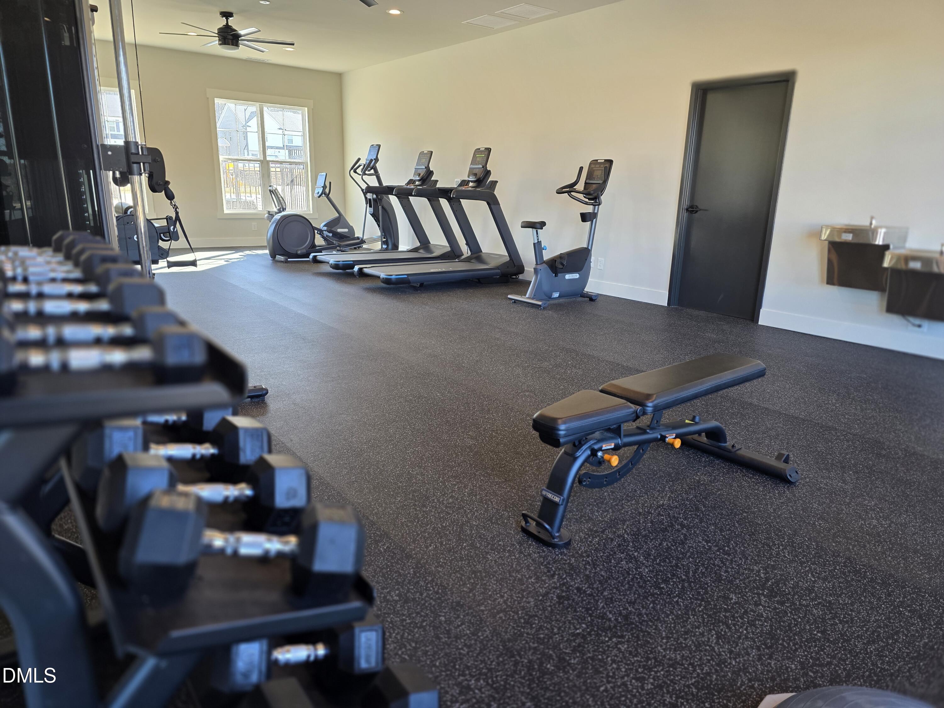 4025 Kidd Place Durham, NC 27703 - Photo 34 of 37 a view of a workspace with furniture