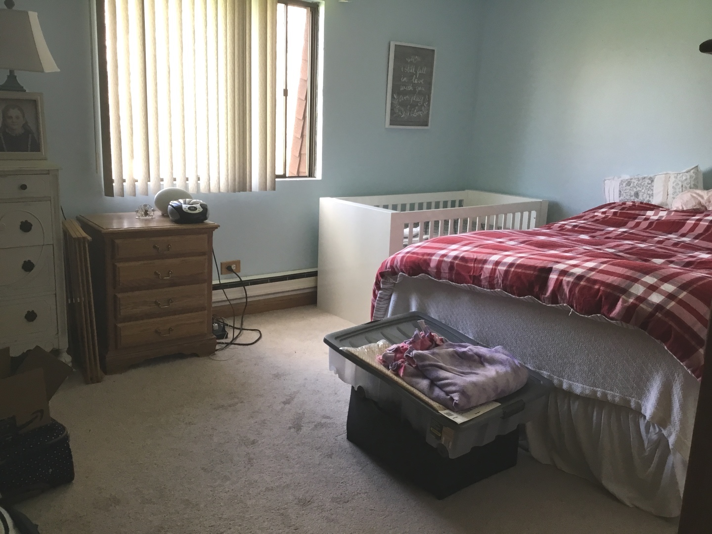 1115 Shagbark Road, Unit 2B New Lenox, IL 60451 - Photo 11 of 19 a bedroom with a bed and a dresser