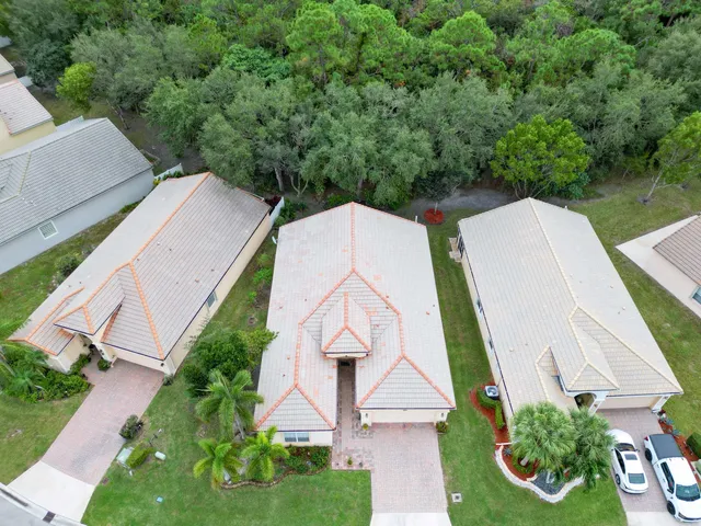 a view of swimming pool with sitting area