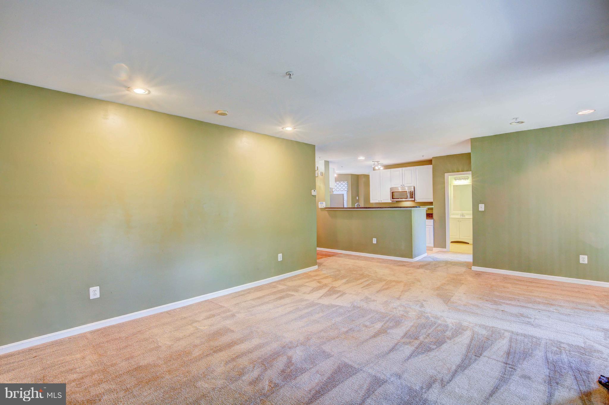 32 Hawk Rise Lane, Unit 102 Owings Mills, MD 21117 - Photo 5 of 34 View of Living Room and Kitchen