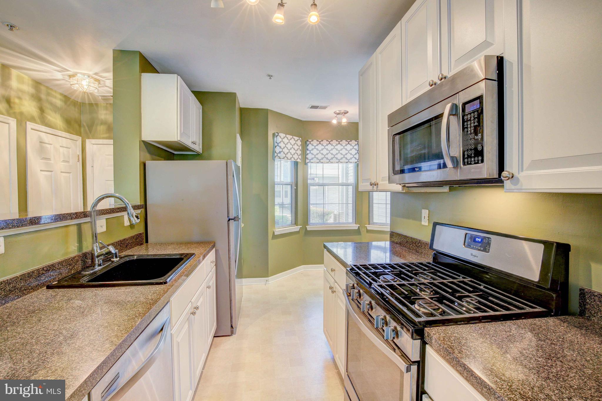 32 Hawk Rise Lane, Unit 102 Owings Mills, MD 21117 - Photo 8 of 34 Kitchen and break Area/w Window View
