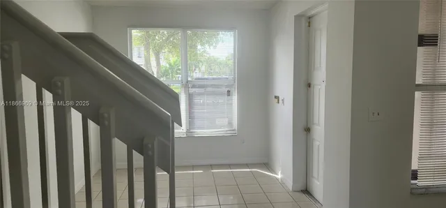 a view of a small space