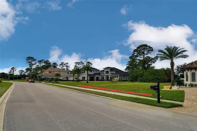a view of a golf course