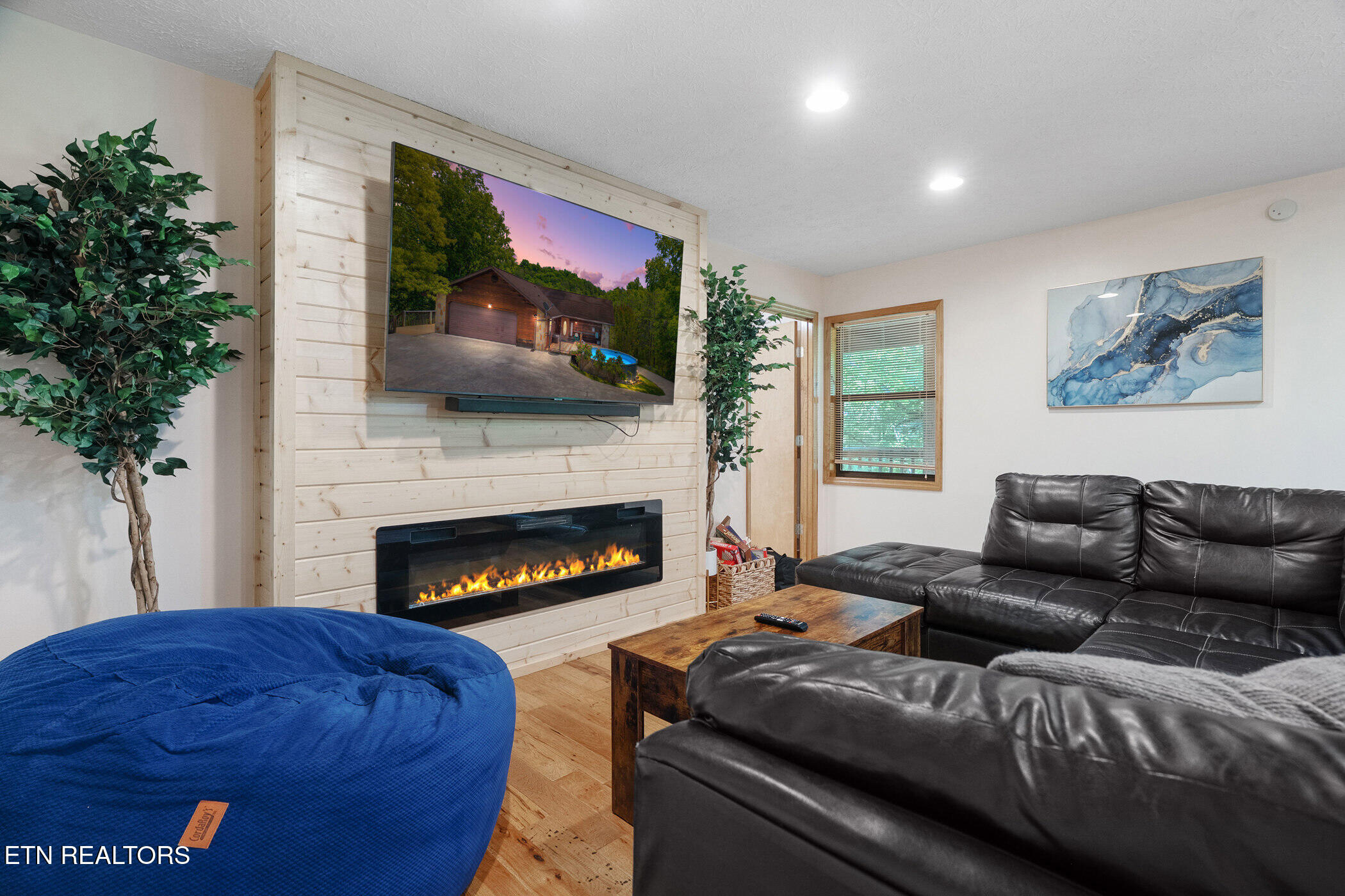 646 Parton Hollow Road Sevierville, TN 37876 - Photo 10 of 31 Cozy Fireplace
