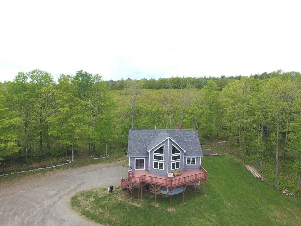 118 Eaton Hill Road Solon, ME 04979 - Photo 2 of 35 Aerial home and lot view