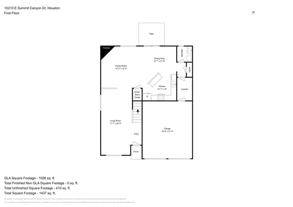 $2,350 | 10210 East Summit Canyon Drive, Houston, TX 77095