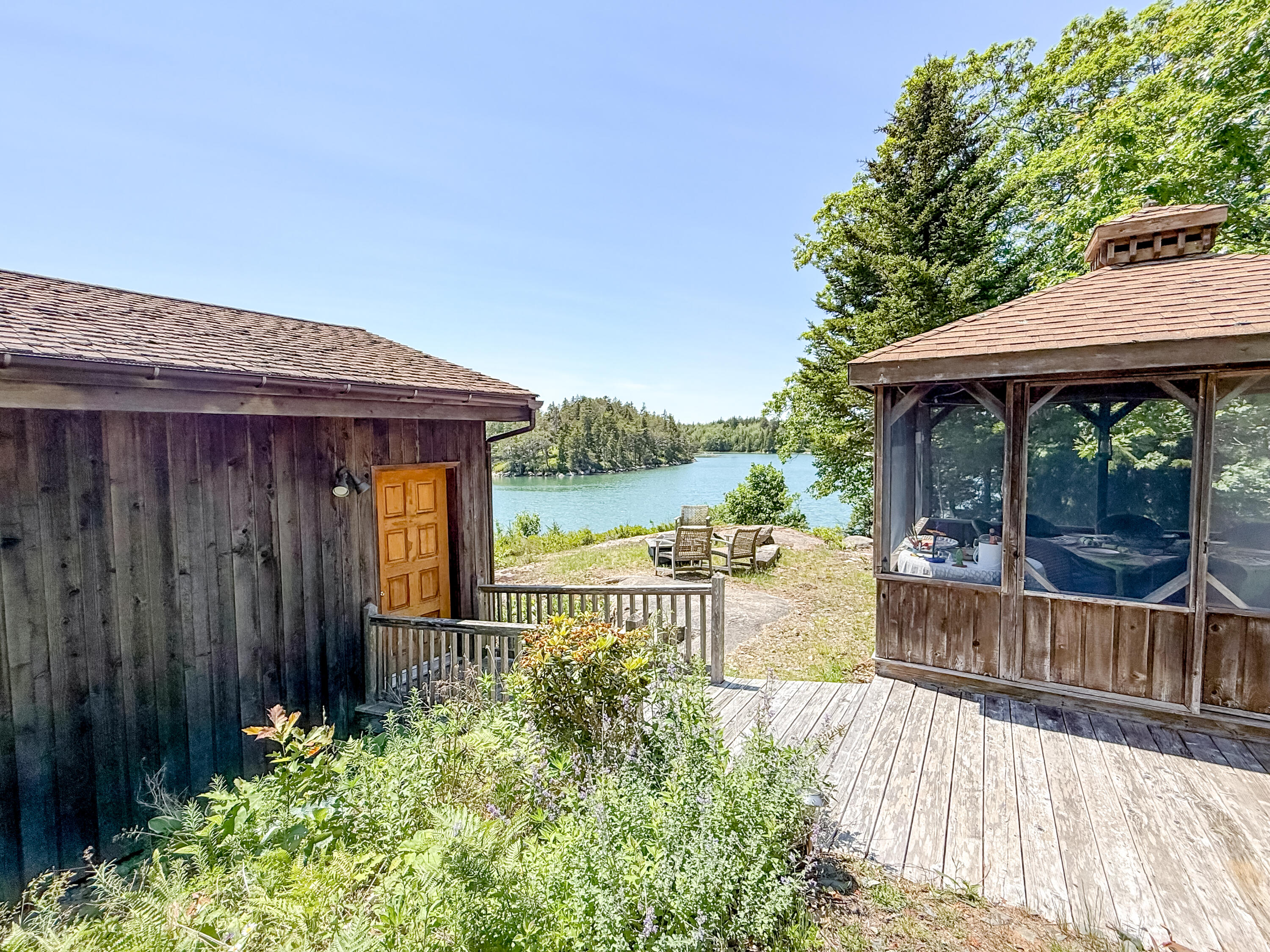286 Calderwood Neck Road Vinalhaven, ME 04863 - Photo 6 of 47 View from Guest Space