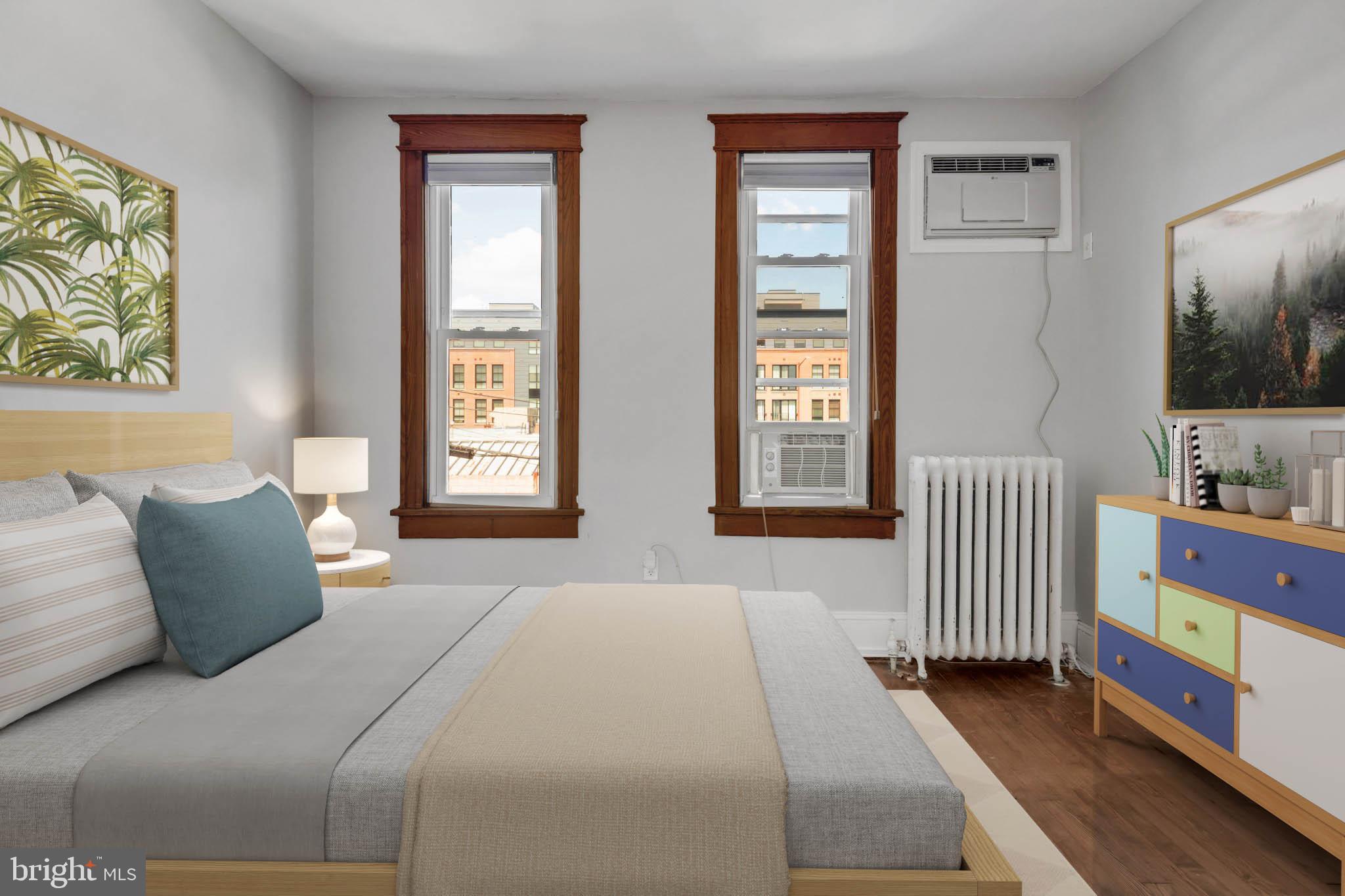 1348 G Street Southeast Washington, DC 20003 - Photo 8 of 41 Virtually staged bedroom 1