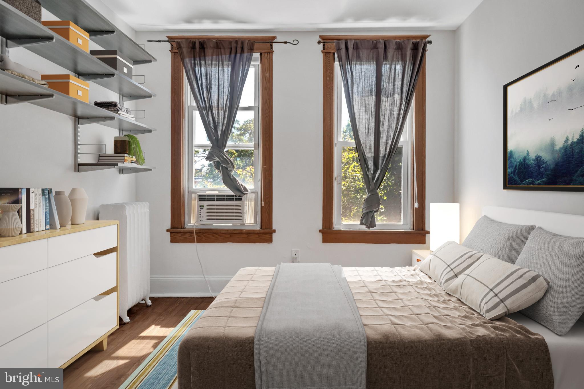 1348 G Street Southeast Washington, DC 20003 - Photo 9 of 41 Virtually staged bedroom 2