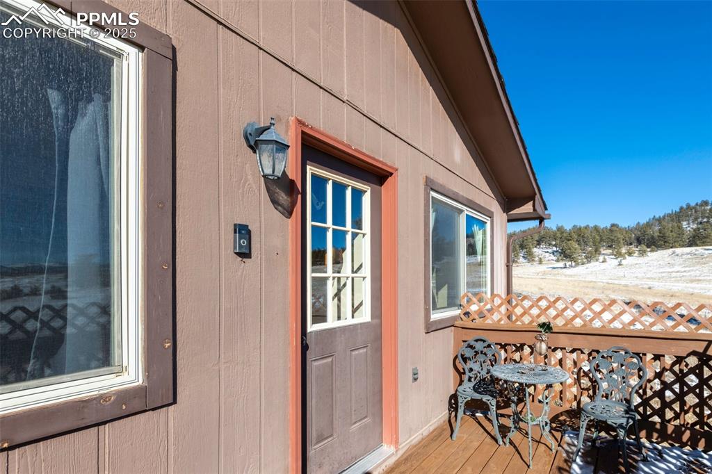 11 Valley Circle Guffey, CO 80820 - Photo 4 of 41 a view of a door of the house