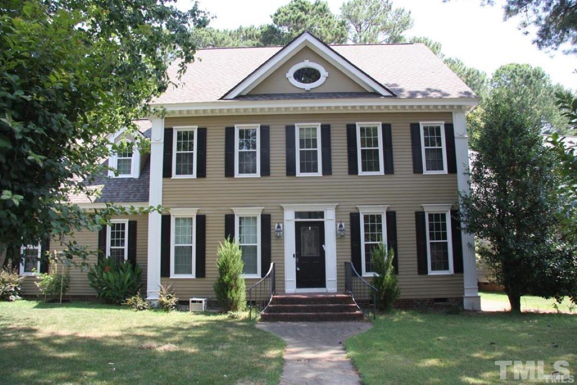 204 Morrow Mountain Drive Cary, NC 27513 - Photo 1 of 40 front view of house with a yard