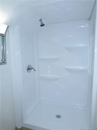 a close up of a bathtub