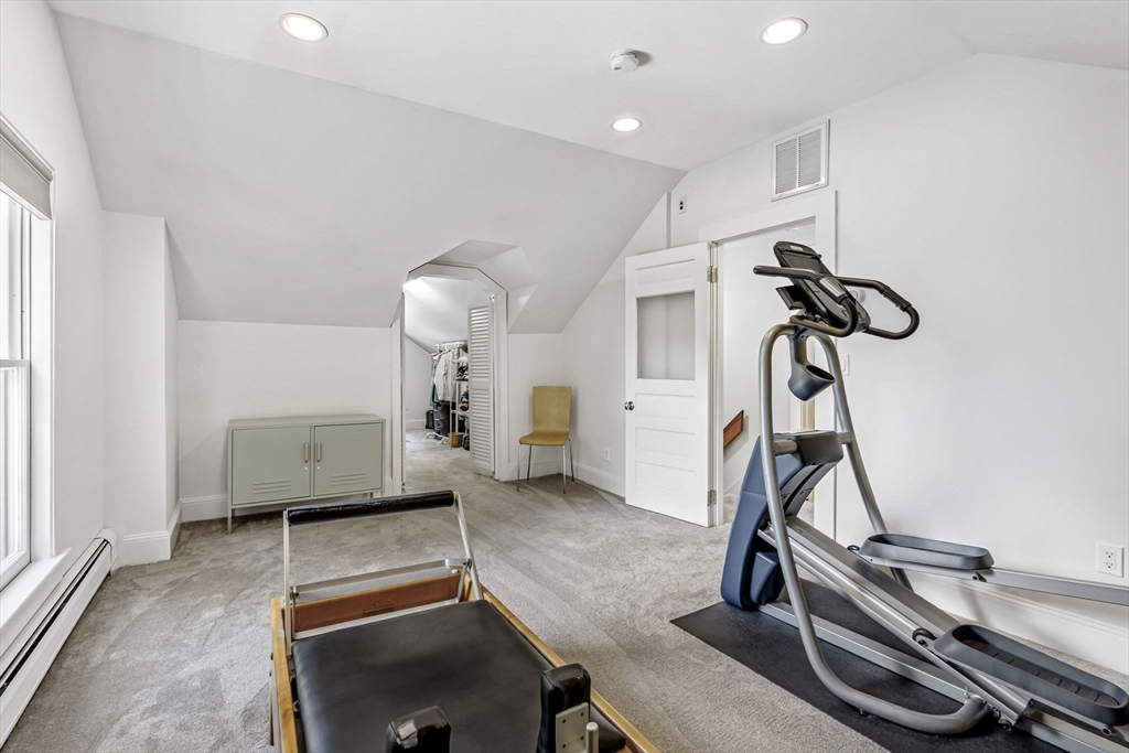 58 Front Street Northampton, MA 01053 - Photo 24 of 42 a view of a room with gym equipment