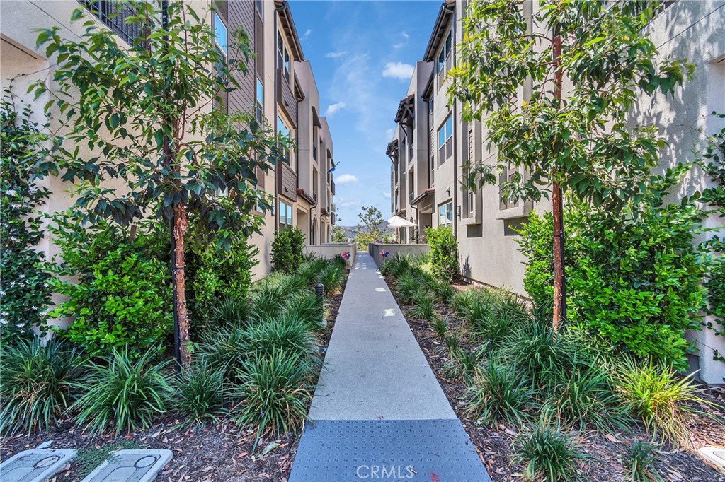 1200 Lasso Way, Unit 105 Rancho Mission Viejo, CA 92694 - Photo 2 of 43 a view of a pathway with plants