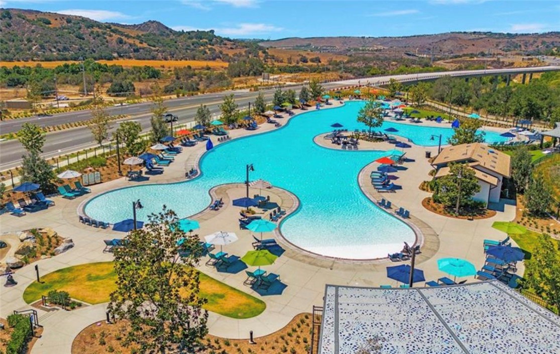 1200 Lasso Way, Unit 105 Rancho Mission Viejo, CA 92694 - Photo 30 of 43 an aerial view of a house swimming pool and outdoor space