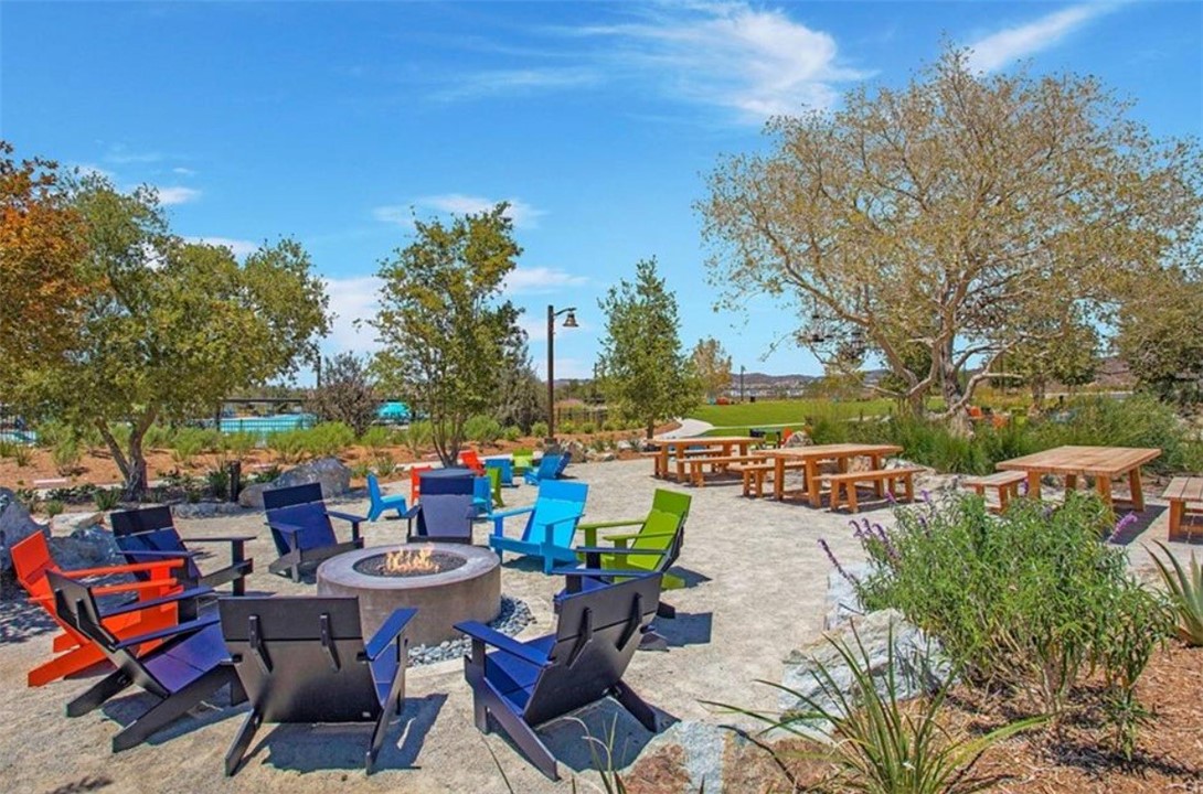 1200 Lasso Way, Unit 105 Rancho Mission Viejo, CA 92694 - Photo 40 of 43 a view of a terrace with furniture and sitting area