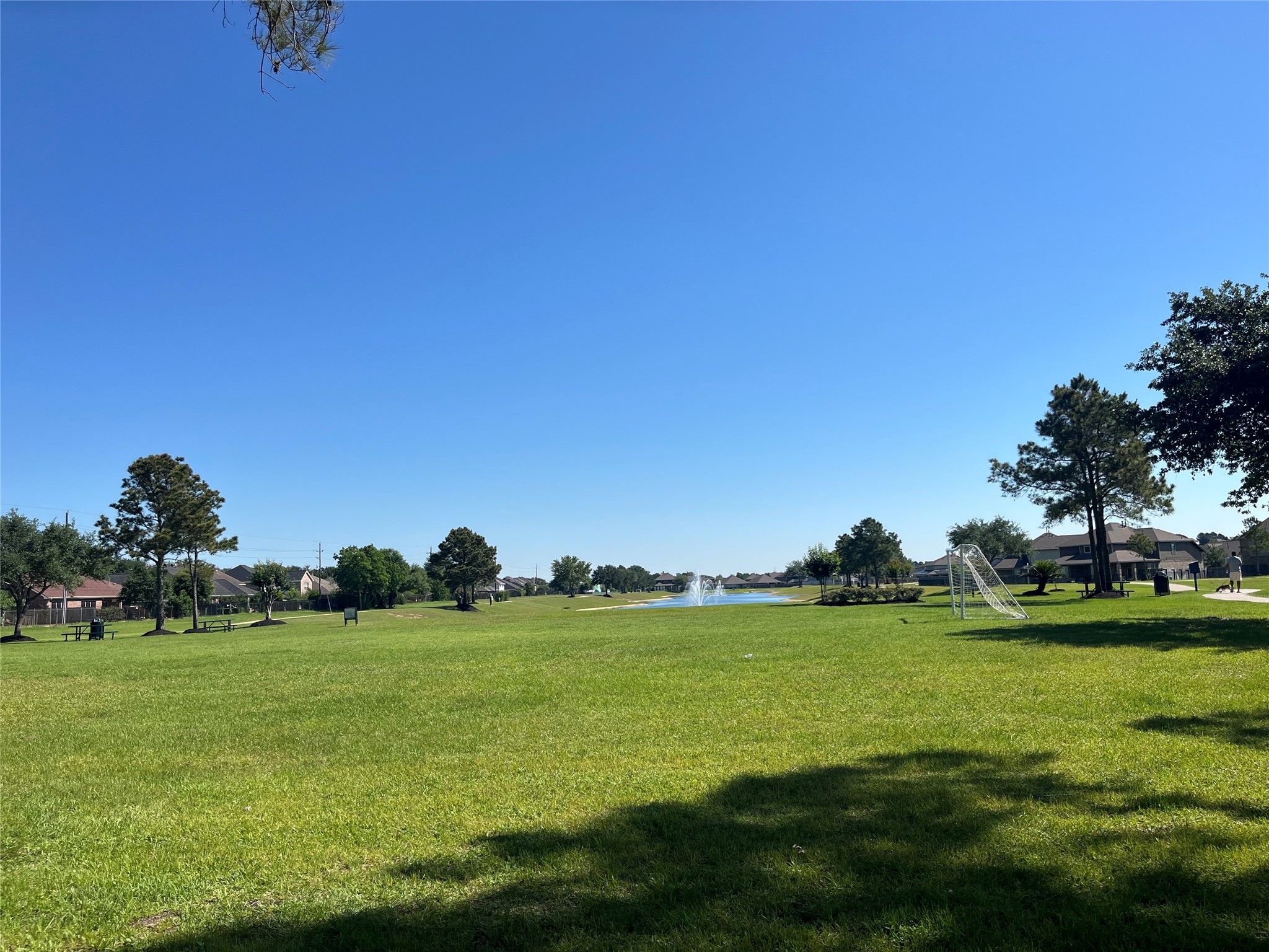 4610 Plum Forest Road Houston, TX 77084 - Photo 34 of 41 The view of the lake and soccer goals.