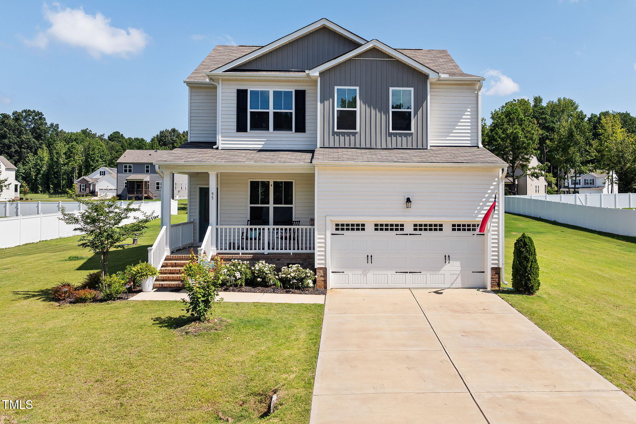 95 Madden Rose Loop Garner, NC 27529 - Photo 2 of 51 a view of a house with a swimming pool