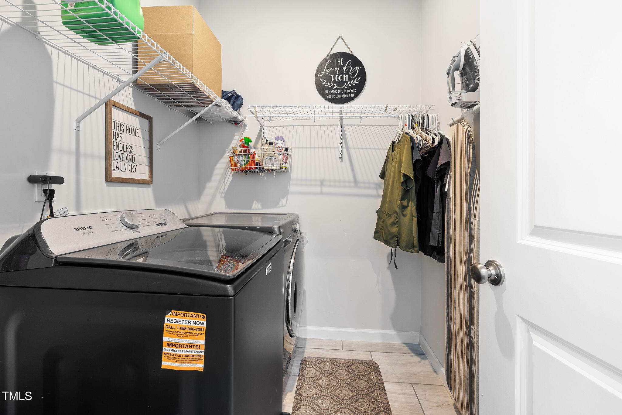 95 Madden Rose Loop Garner, NC 27529 - Photo 38 of 51 a utility room with dryer and washer