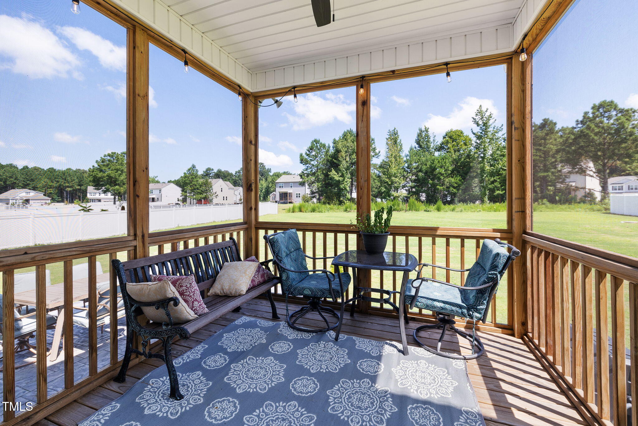 95 Madden Rose Loop Garner, NC 27529 - Photo 41 of 51 a view of a chairs in balcony