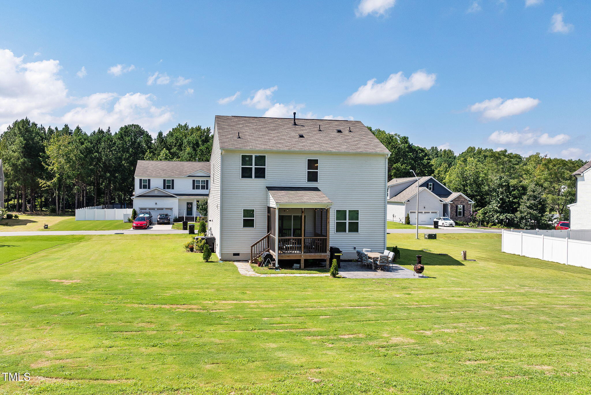 95 Madden Rose Loop Garner, NC 27529 - Photo 46 of 51 a view of a swimming pool with a yard